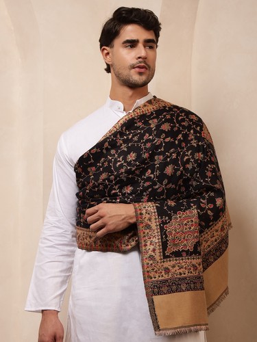Laine châle pashmina - laine,