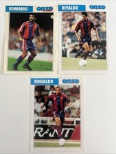 Legendary Cards : ROMÁRIO, RONALDO, RIVALDO | FC BARCELONA | 1990s | BRAZIL ??