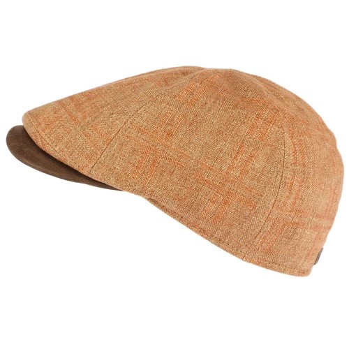 Casquette marron visière cuir - casquette,