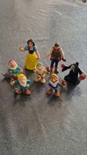 Figurines blanche neige - blanche,