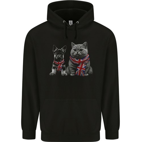 Chat chien union jack - &,
