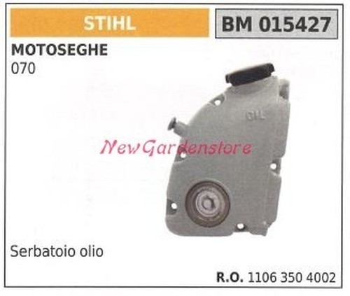 Réservoir huile stihl - d'huile,