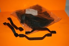 50 Poignées Plastiques Noir