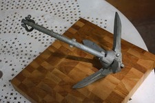 Ancre Grappin Pliante 1.4kg Galvanisé Canoës Kayak Grappin