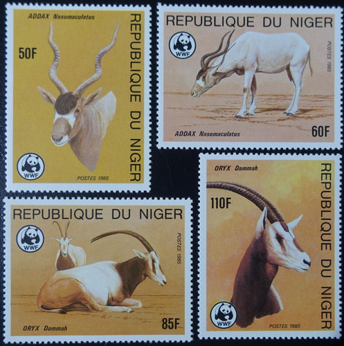 Timbres niger wwf - de,
