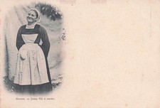 56* GOURIN  jeune fille a