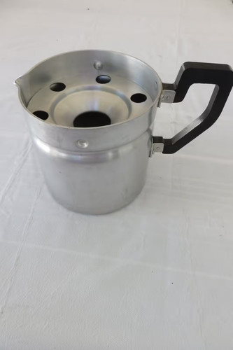 Ancien pot lait alu - pot, avec