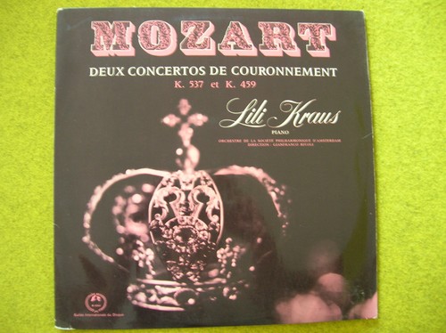 Mozart concertos - lp,