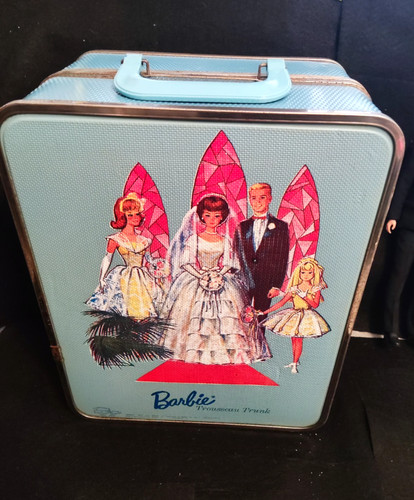 Barbie vtg mallette - barbie,