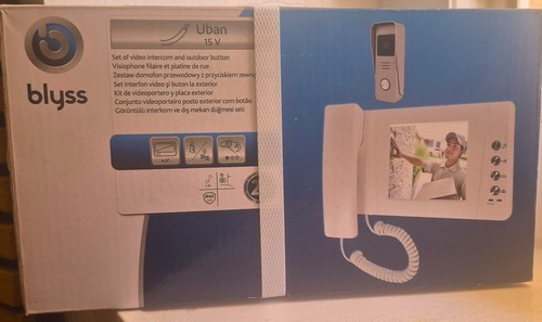 Visiophone filaire blyss - filaire,