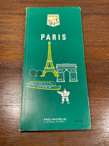 Ancien guide michelin - guide, paris