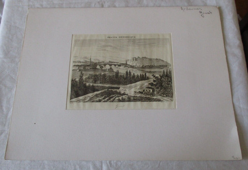 Ancienne gravure france - gravure,