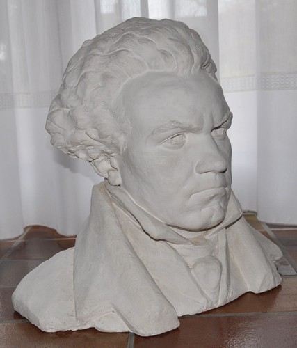 Buste plâtre creux - en,
