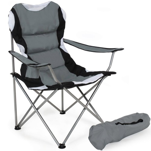 Chaise camping rembourrée - chaise,