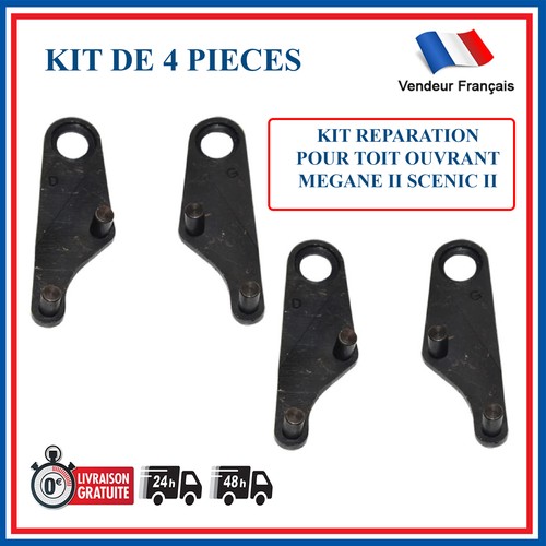 Lot pattes metallique - de,