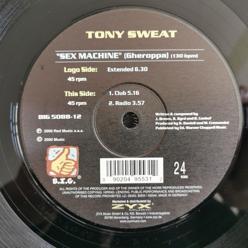 Tony sweat sex machine - –,