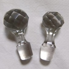 Paire bouchons carafe - de,