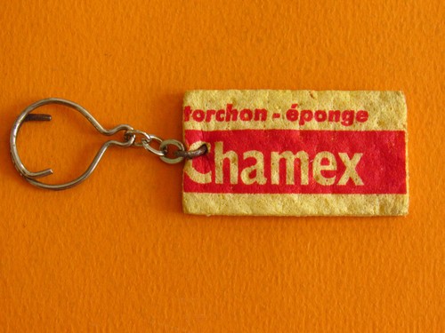 Porte cles 1960 1970 eponge - 1960-1970,