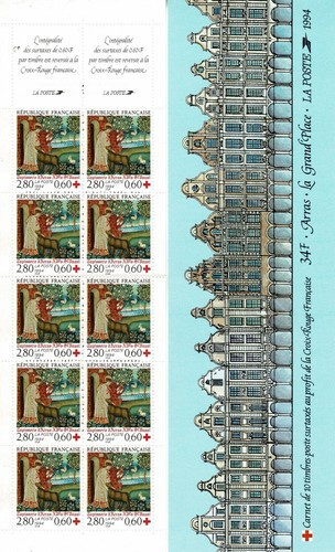 France 1991 timbre croix rouge - 1991,
