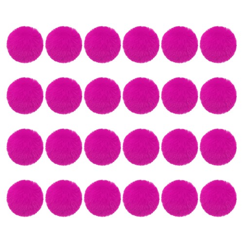 Pompons fourrure pour - 24,