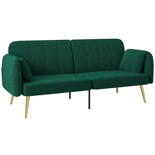 Homcom canapé convertible - homcom, 2