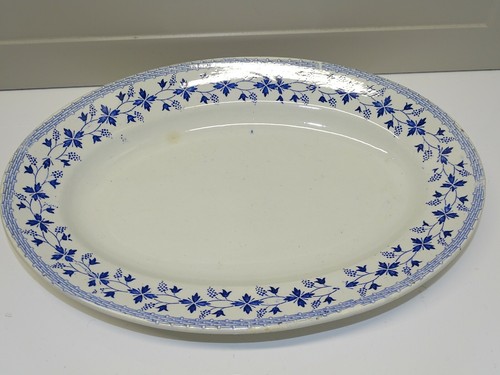 Grand plat forme ovale - forme,