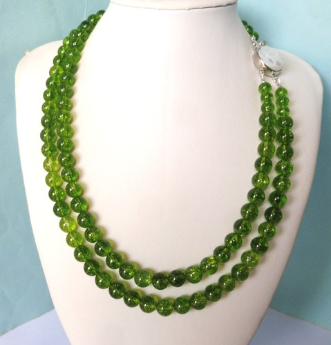 Collier péridot naturel - collier, en