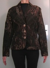 Veste velours marron - 38, m&s