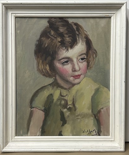 Antique original oil painting - original,