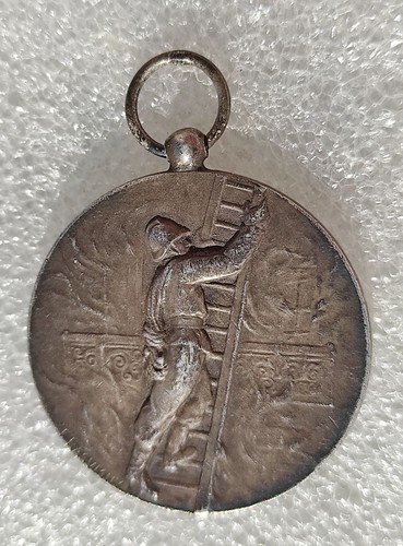 Medaille thème sapeur pompier - sapeur,