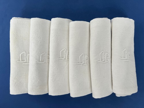 Serviettes 1900 1930 - 1900, coton