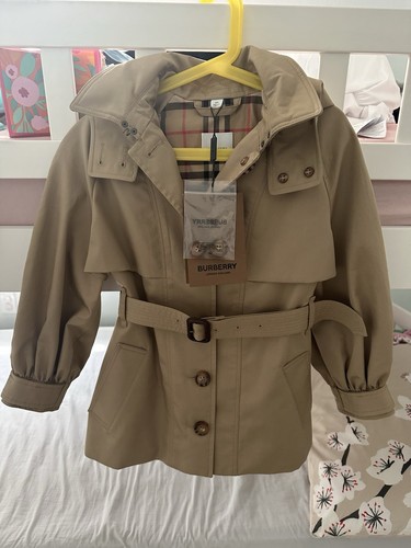 Burberry girl trench jacket - girl, 6t