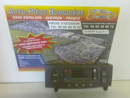 Commande chauffage renault - chauffage,