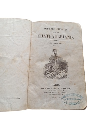 Livre ancien chateaubriand les - ancien,