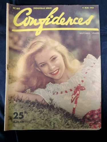 Vieux magazine féminin - ,