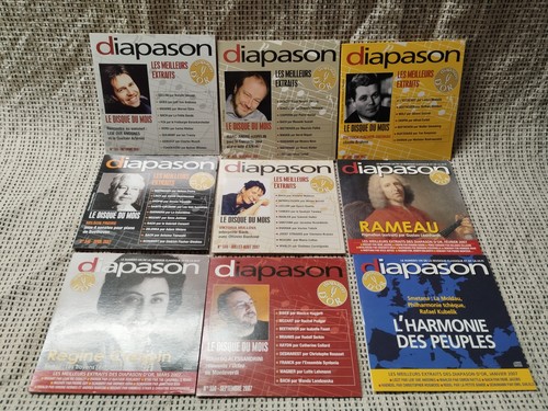 Lot diapason 2007 musique - diapason,