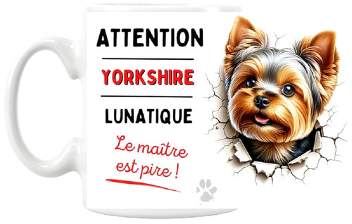 Mug personnalisé - personnalisé, en