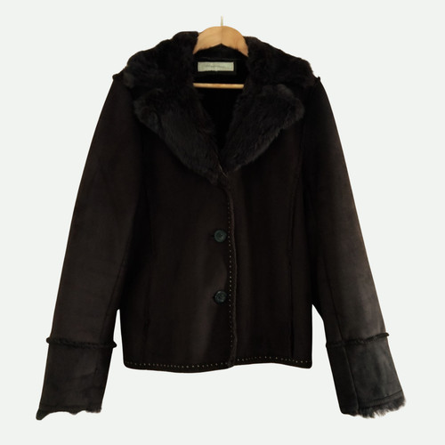 Manteau court veste marron - court.,