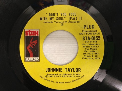 Johnnie taylor don t - 45:, don't