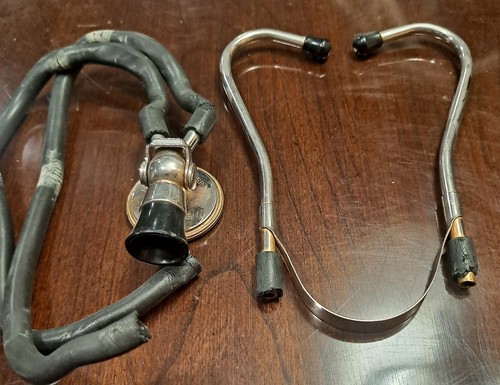 Vintage stethoscope medics - stethoscope, "medics