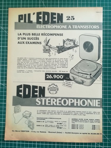 386 publicité ancienne 1960 - 386,