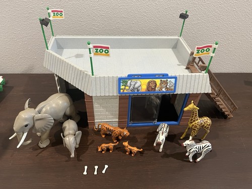 Playmobil 3634 zoo play set - play,
