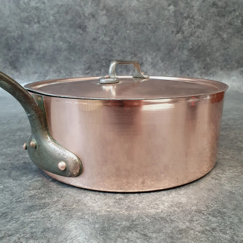 Ancienne casserole cuivre - en,