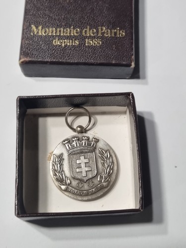 Médaille bronze argenté - médaille,