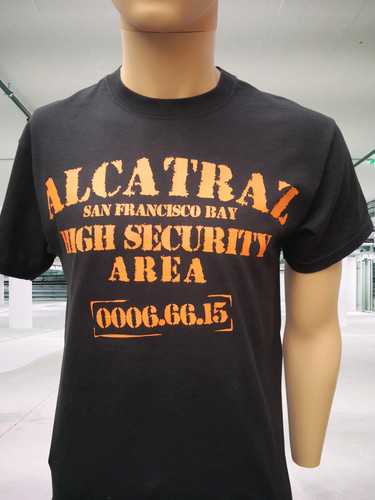 Shirt alcatraz sérigraphie - t-shirt, (sérigraphie
