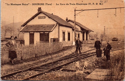 Dourgne gare du - du, train