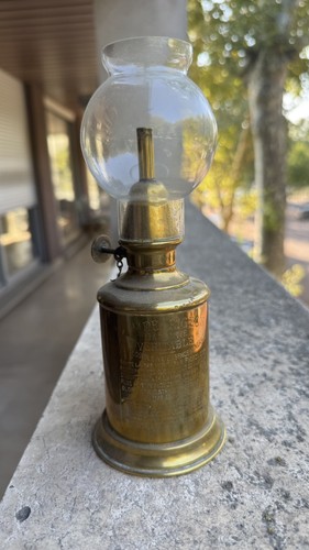 Ancienne lampe pigeon - lampe,