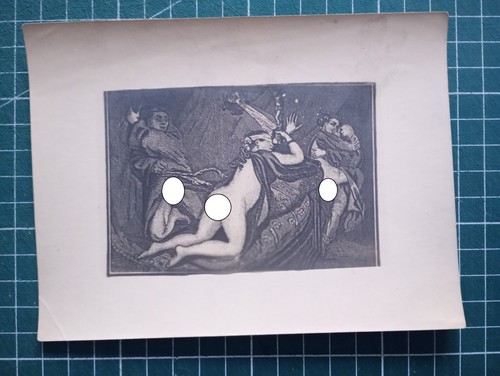 Bo54 photographie gravure - gravure, nu