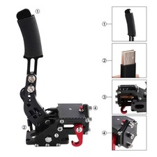 14Bit USB3.0 Handbrake pour Racing Games Steering Wheel Stand G29 PS4/PS5 Noir K