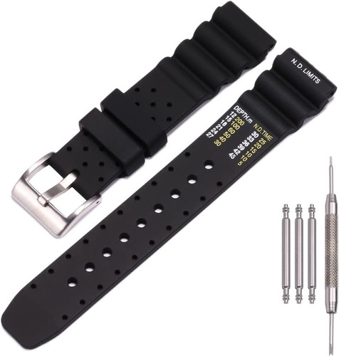 20mm soft silicone - soft, strap